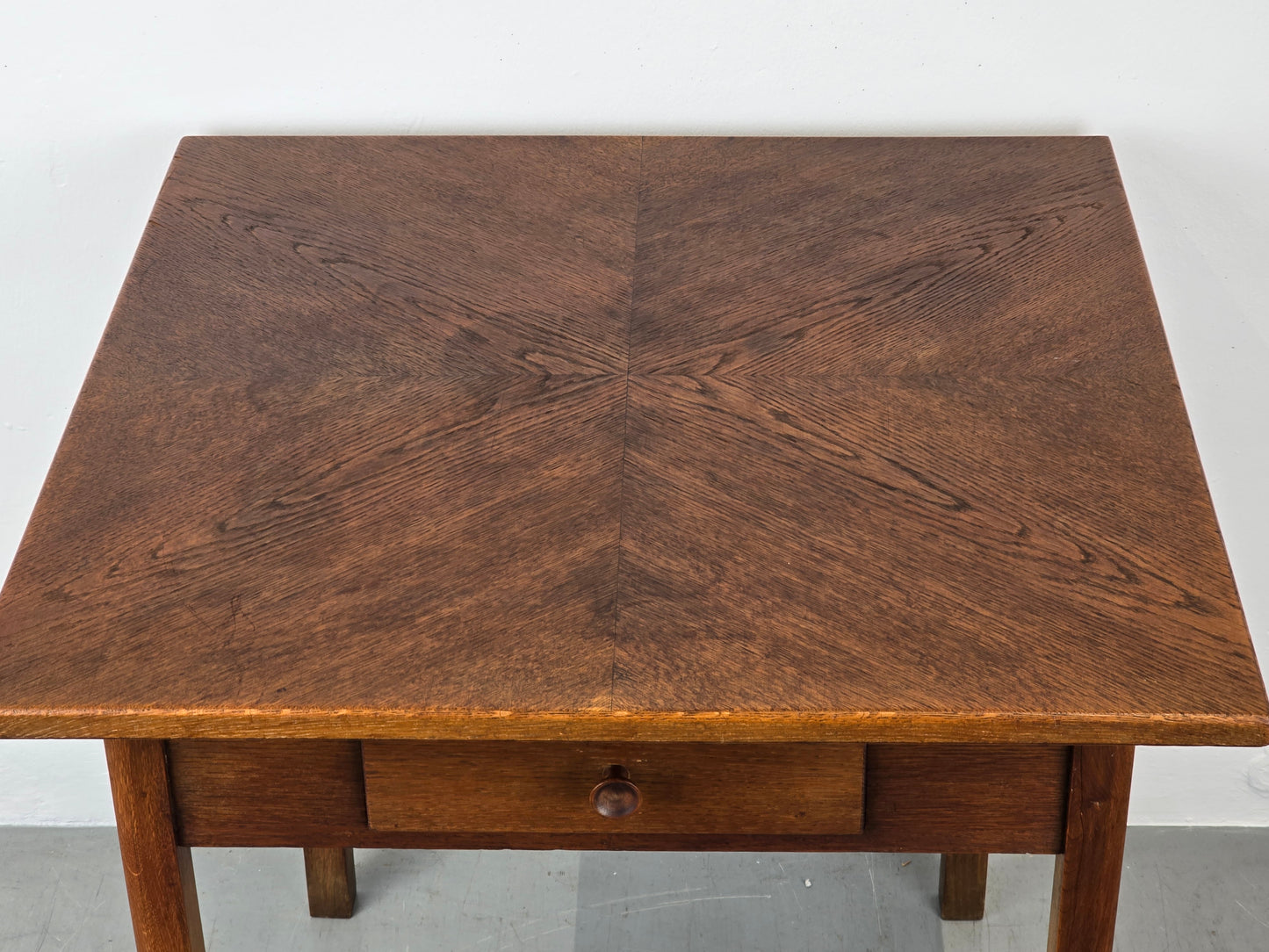 ANTIKER TISCH EICHE esstisch eichenholz küche esszimmer schreibtisch vintage werkbank