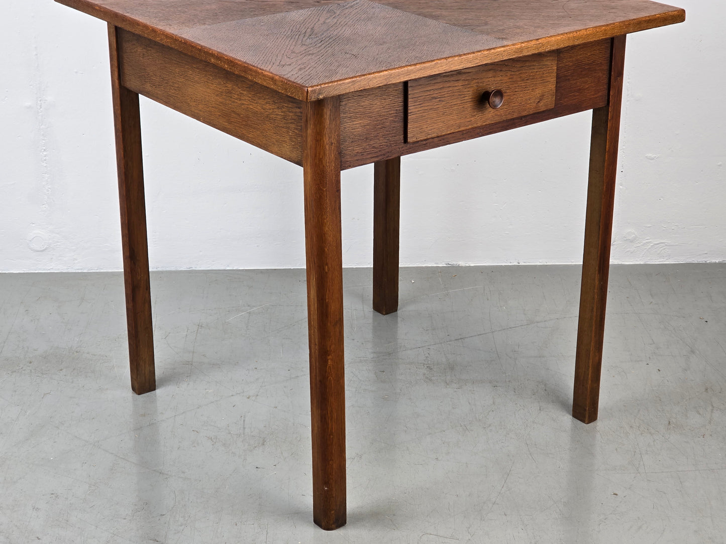 ANTIKER TISCH EICHE esstisch eichenholz küche esszimmer schreibtisch vintage werkbank