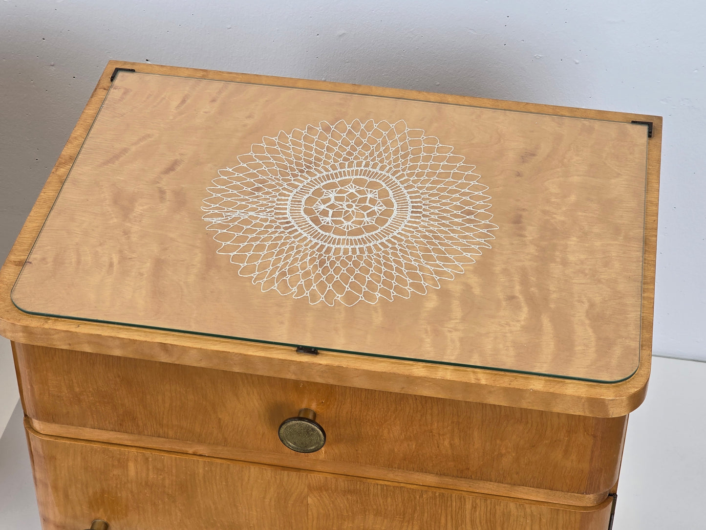 VINTAGE NACHTTISCH 2ER SET holz mid cenutry nachtkommode schlafzimmer