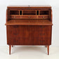 TEAK SEKRETÄR vintage holz kommode schweden schreibtisch mid century
