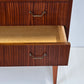 TEAK SEKRETÄR vintage holz kommode schweden schreibtisch mid century