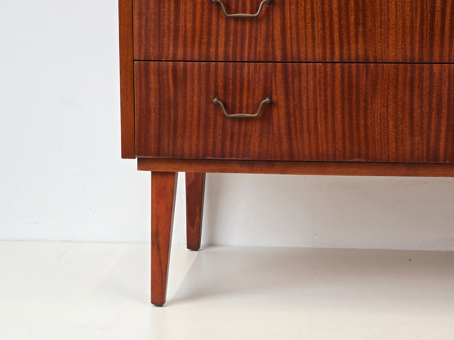 TEAK SEKRETÄR vintage holz kommode schweden schreibtisch mid century