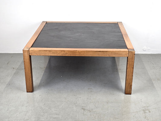 VINTAGE COUCHTISCH tisch wohnzimmer Schieferplatte stein schiefer