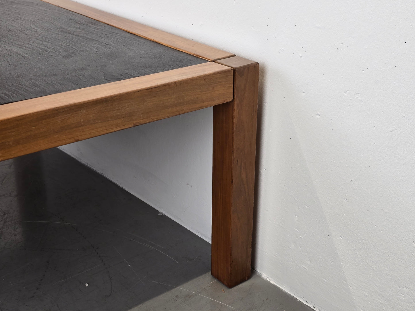 VINTAGE COUCHTISCH tisch wohnzimmer Schieferplatte stein schiefer