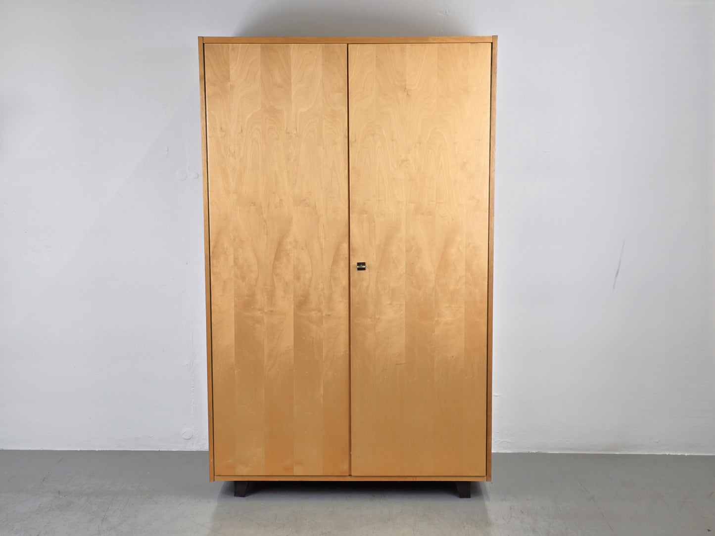 VINTAGE KLEIDERSCHRANK holz schrank Esche 1960er mid century