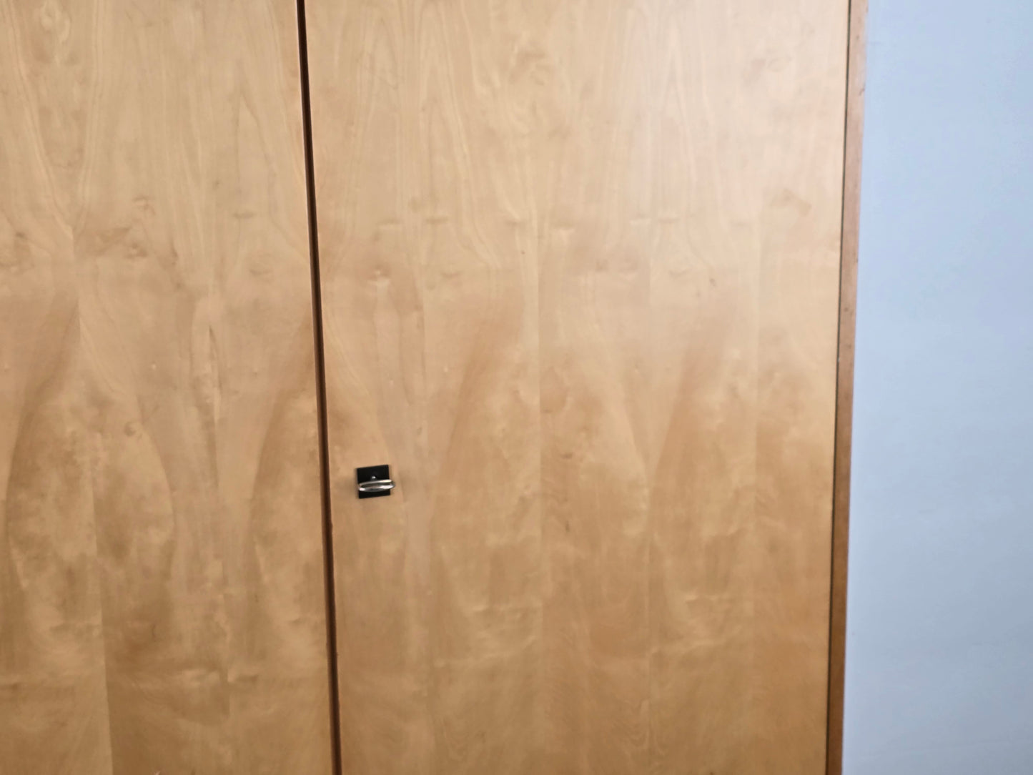 VINTAGE KLEIDERSCHRANK holz schrank Esche 1960er mid century