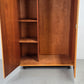 VINTAGE KLEIDERSCHRANK holz schrank Esche 1960er mid century