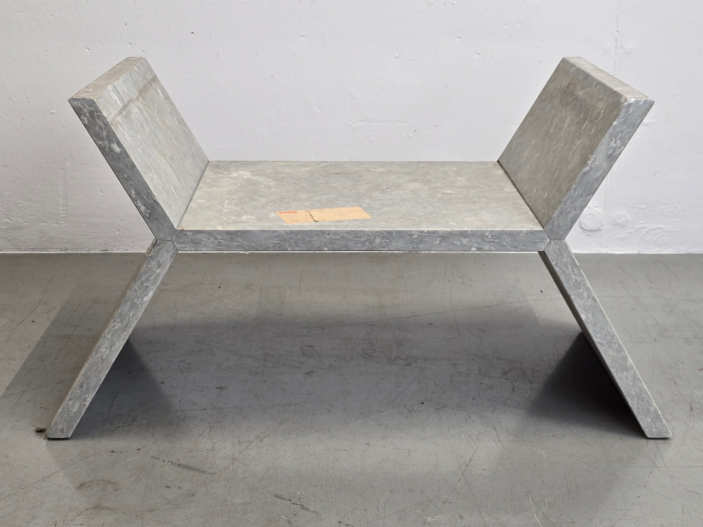 MID CENTURY COUCHTISCH rauchglas marmosvintage tisch wohnzimmer glas