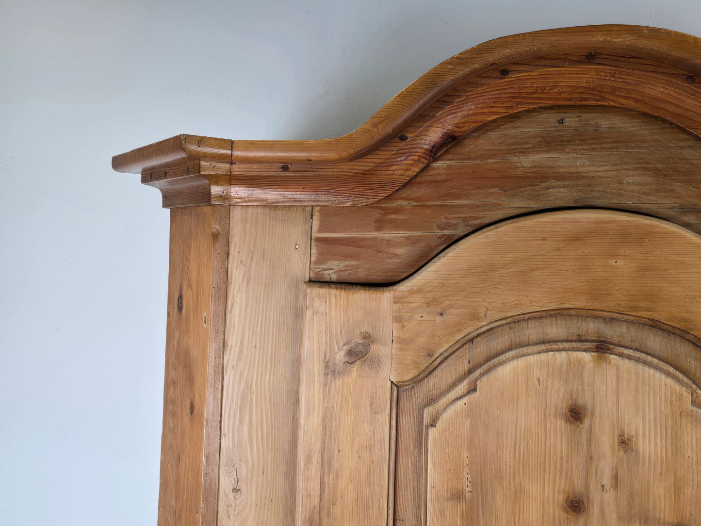 VINTAGE BAUERSCHRANK vollholz holz schrank kleiderschrank weichholz