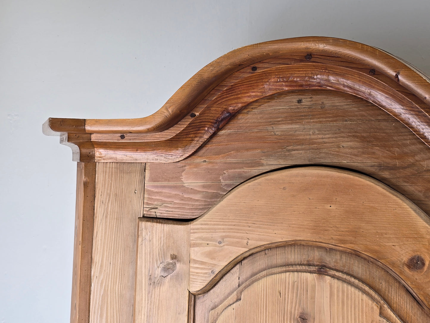 VINTAGE BAUERSCHRANK vollholz holz schrank kleiderschrank weichholz