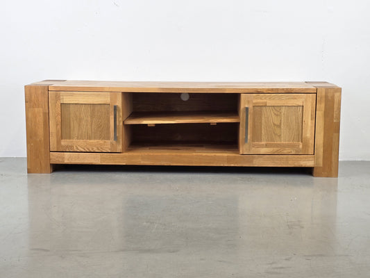 EICHENHOLZ Sideboard tv lowboard holz eiche kommode vollholz