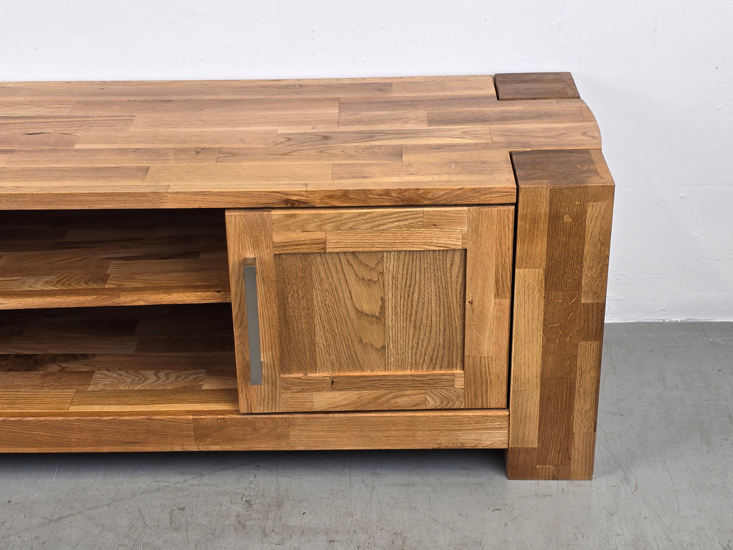 EICHENHOLZ Sideboard tv lowboard holz eiche kommode vollholz