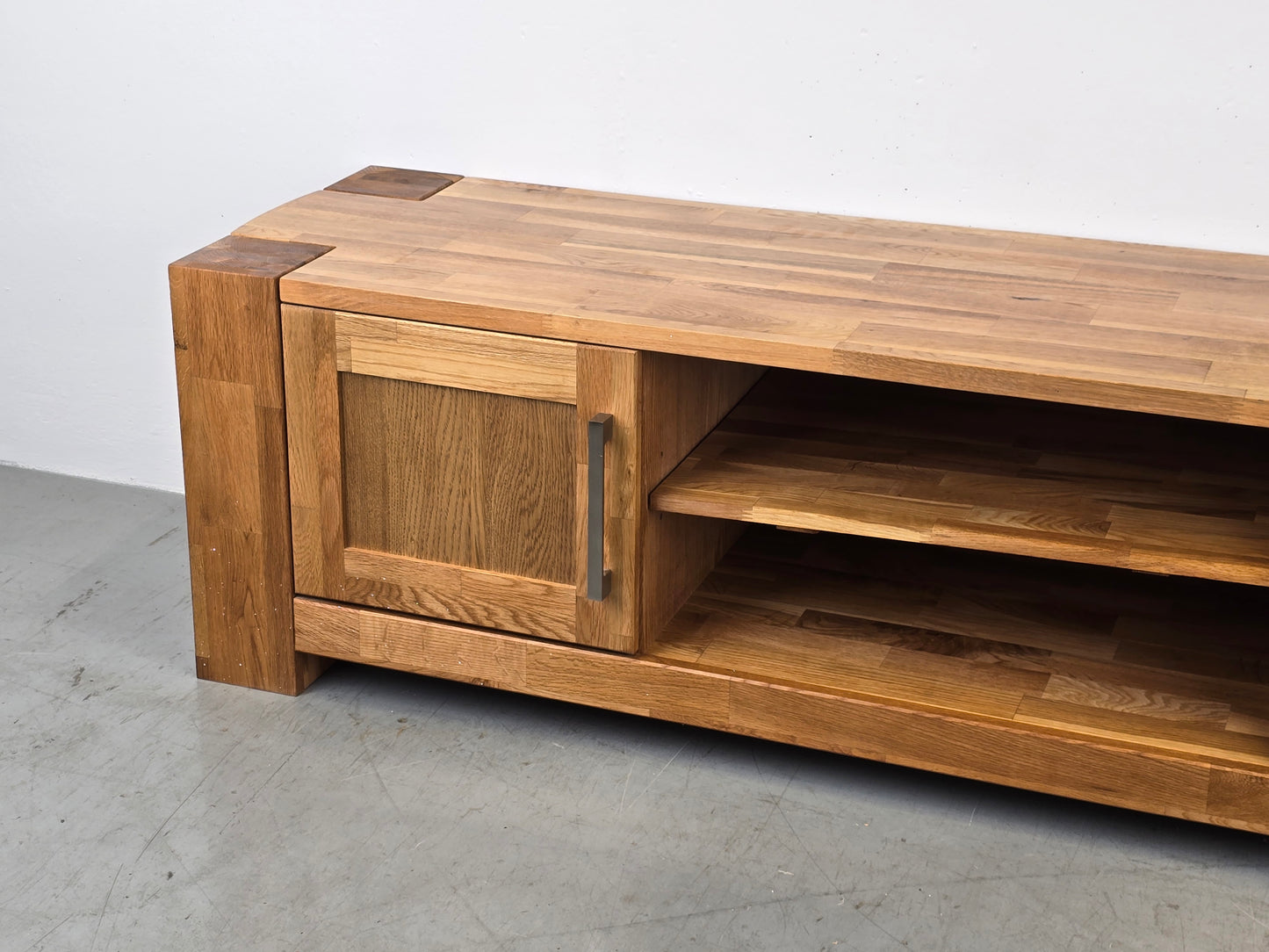 EICHENHOLZ Sideboard tv lowboard holz eiche kommode vollholz