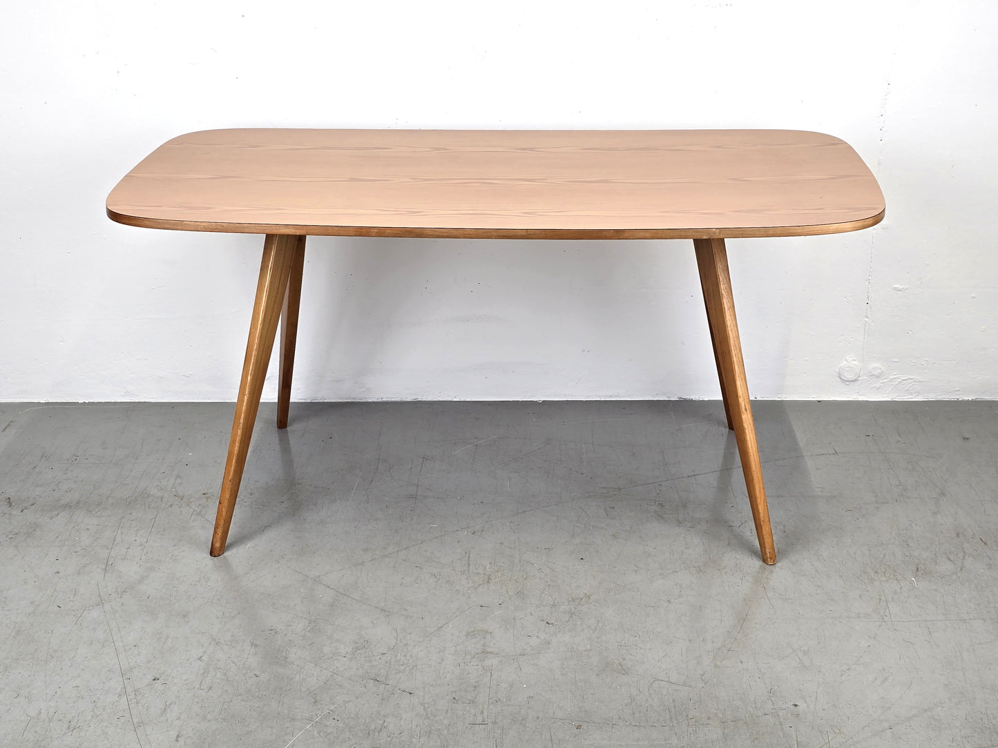 MID CENTURY COUCHTISCH esstisch sofa wohnzimmer tisch vintage holz beistelltisch