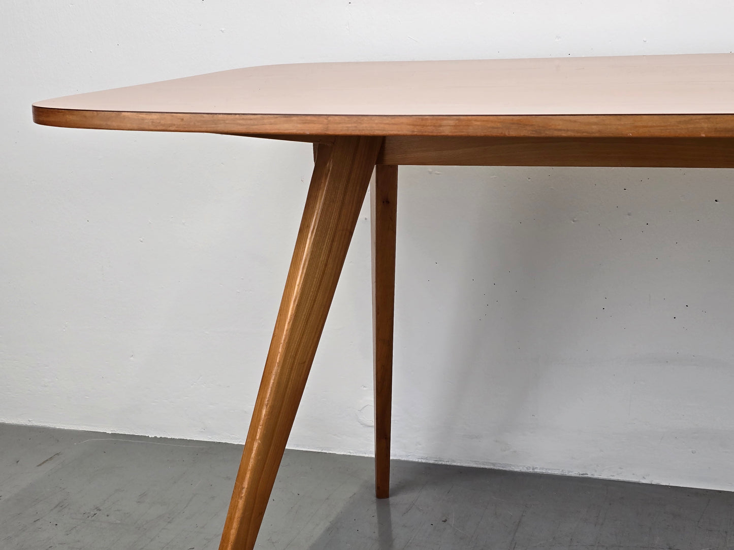 MID CENTURY COUCHTISCH esstisch sofa wohnzimmer tisch vintage holz beistelltisch