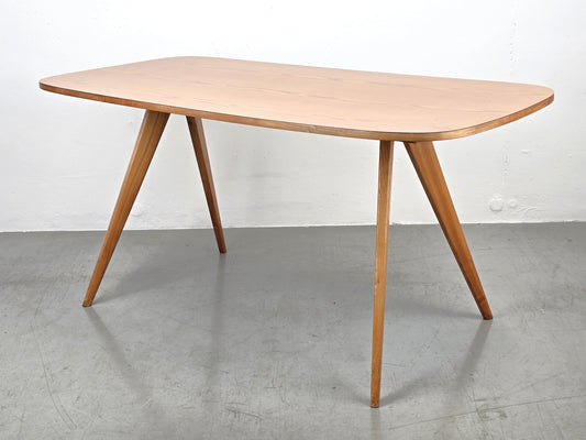 MID CENTURY COUCHTISCH esstisch sofa wohnzimmer tisch vintage holz beistelltisch