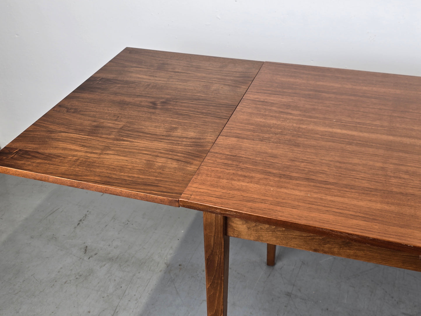 VINTAGE ESSTISCH nussbaum holz tisch küche schreibtisch esszimmer mid century