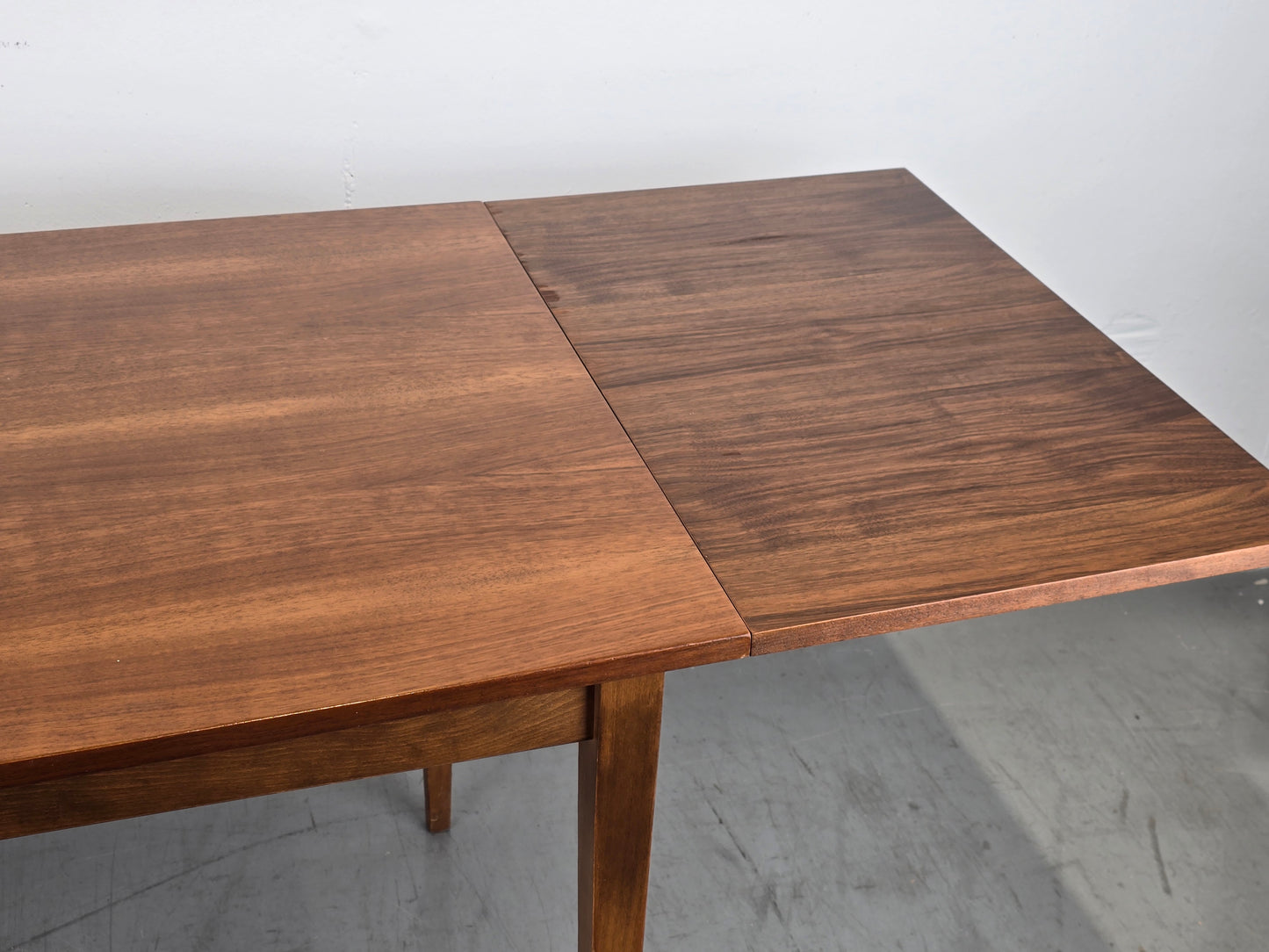 VINTAGE ESSTISCH nussbaum holz tisch küche schreibtisch esszimmer mid century