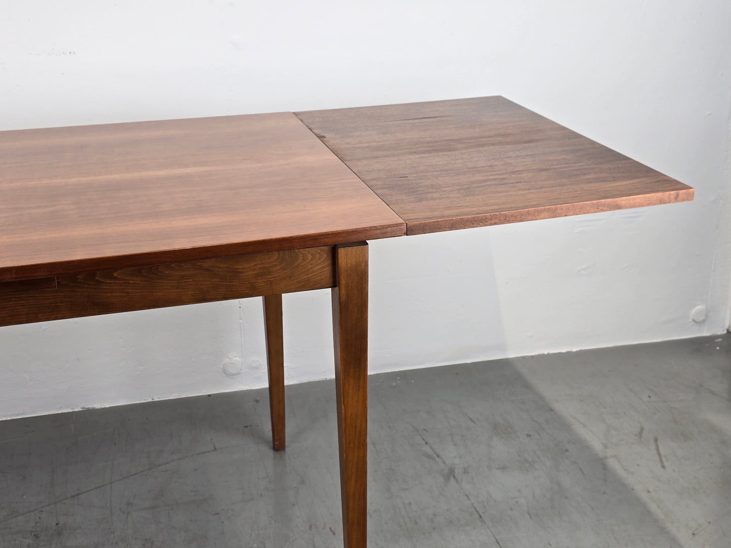 VINTAGE ESSTISCH nussbaum holz tisch küche schreibtisch esszimmer mid century