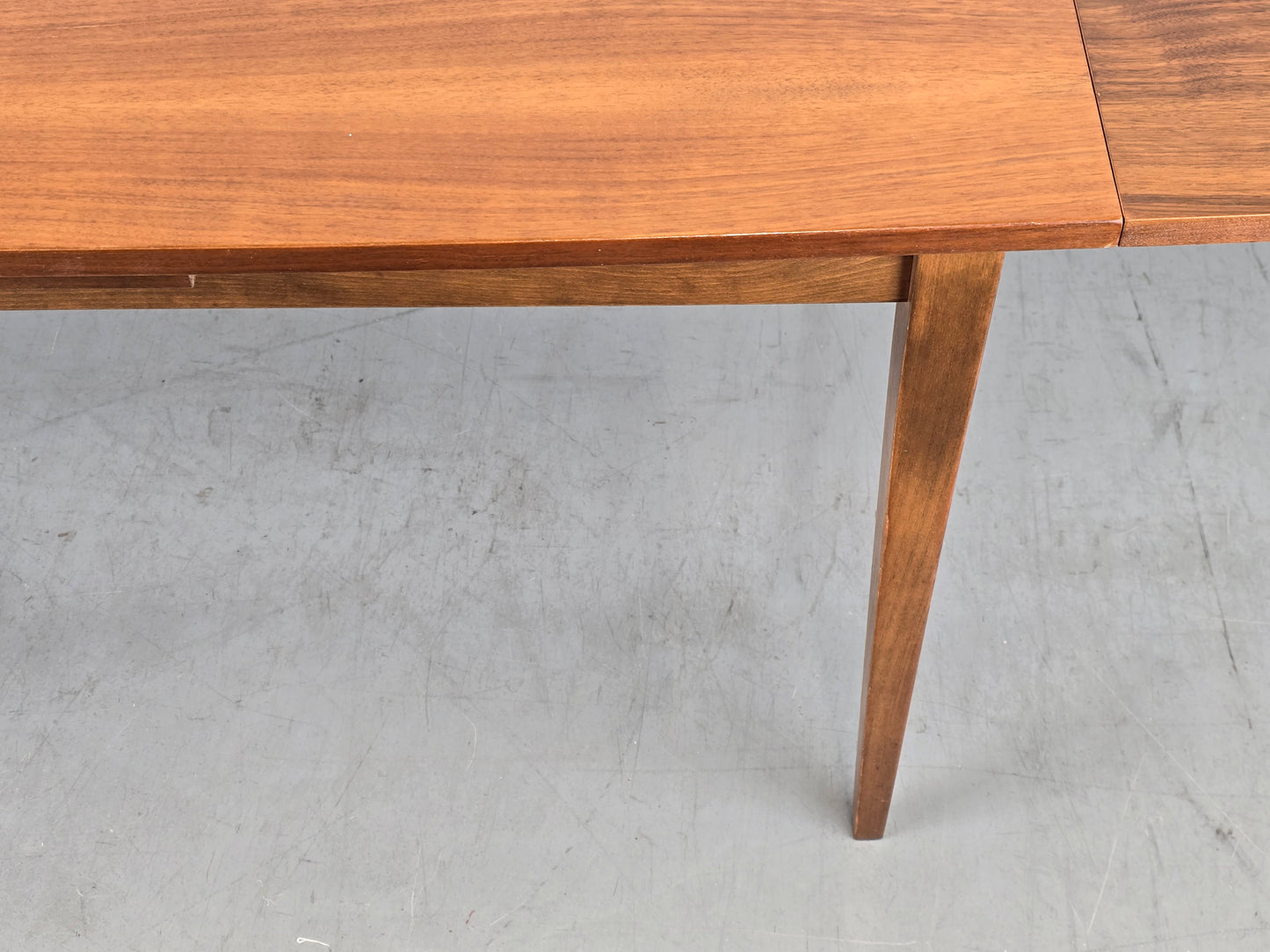 VINTAGE ESSTISCH nussbaum holz tisch küche schreibtisch esszimmer mid century