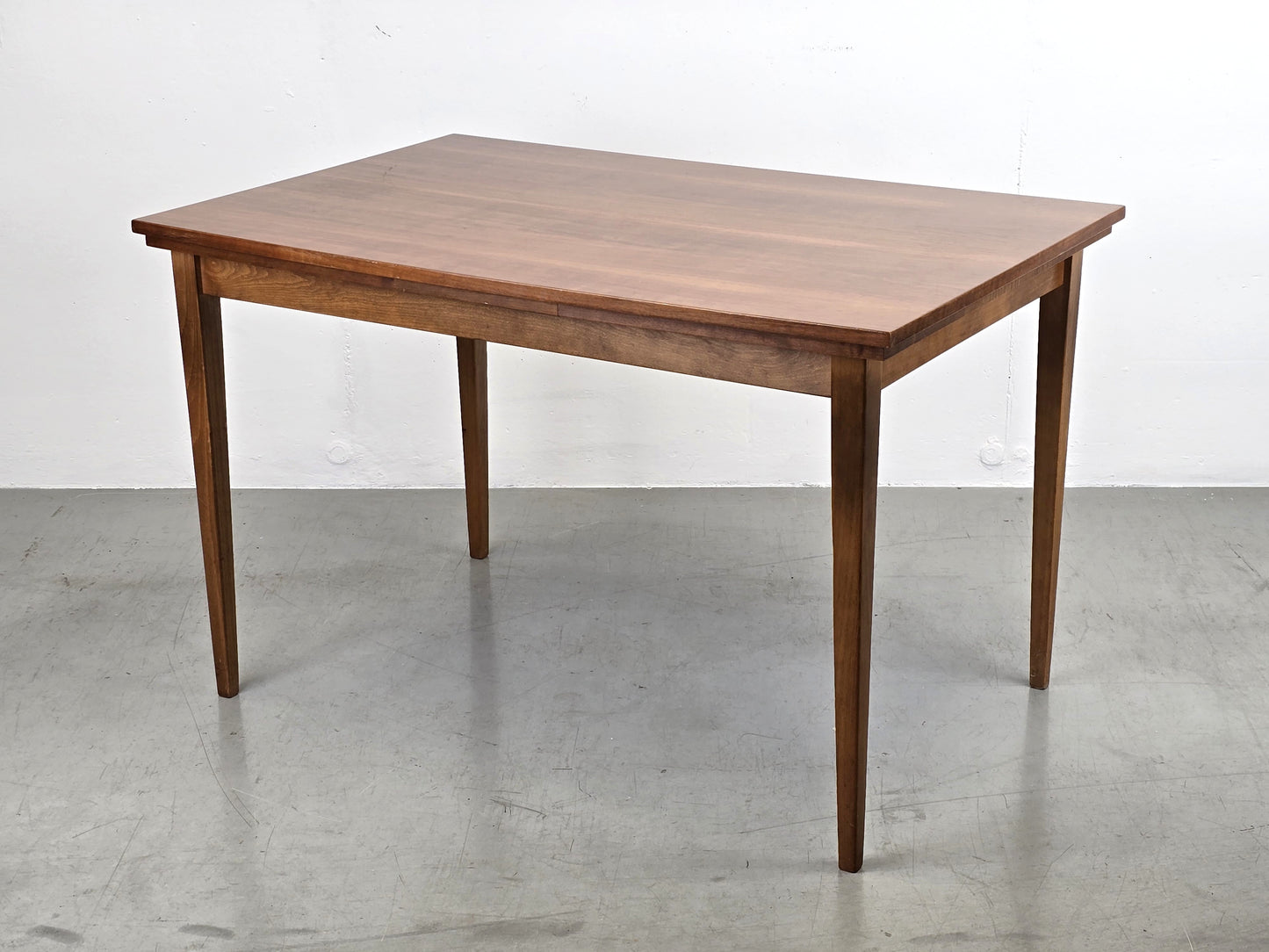 VINTAGE ESSTISCH nussbaum holz tisch küche schreibtisch esszimmer mid century