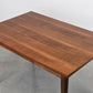 VINTAGE ESSTISCH nussbaum holz tisch küche schreibtisch esszimmer mid century