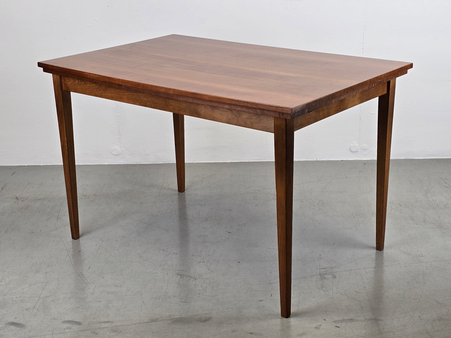 VINTAGE ESSTISCH nussbaum holz tisch küche schreibtisch esszimmer mid century