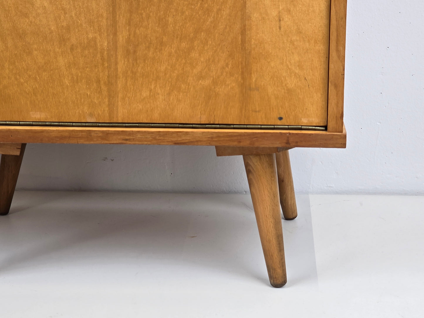 VINTAGE 2ER SET NACHTTISCHE nachttisch holz 1960er schlafzimmer tisch kommode