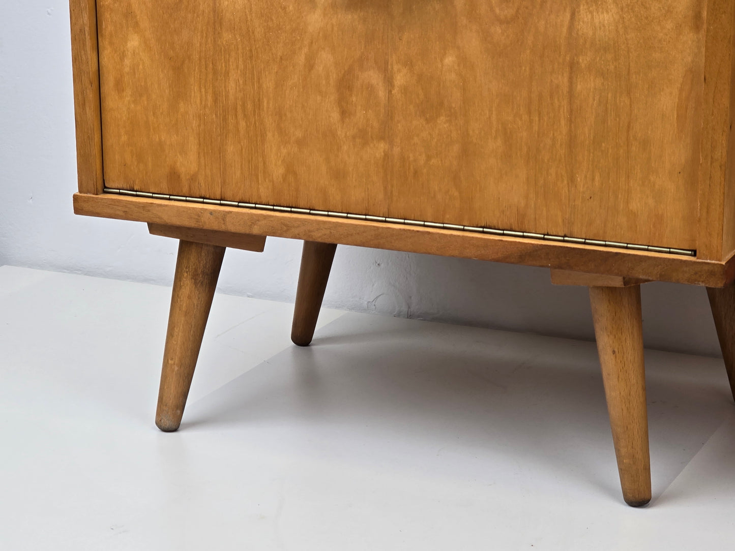 VINTAGE 2ER SET NACHTTISCHE nachttisch holz 1960er schlafzimmer tisch kommode