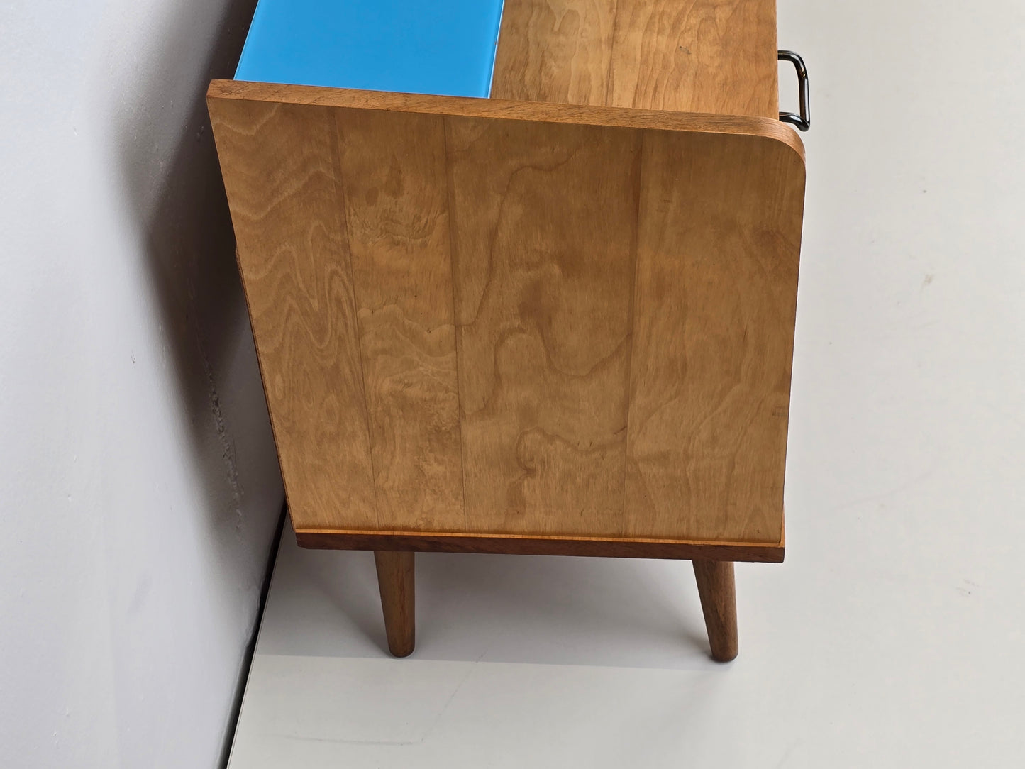 VINTAGE 2ER SET NACHTTISCHE nachttisch holz 1960er schlafzimmer tisch kommode