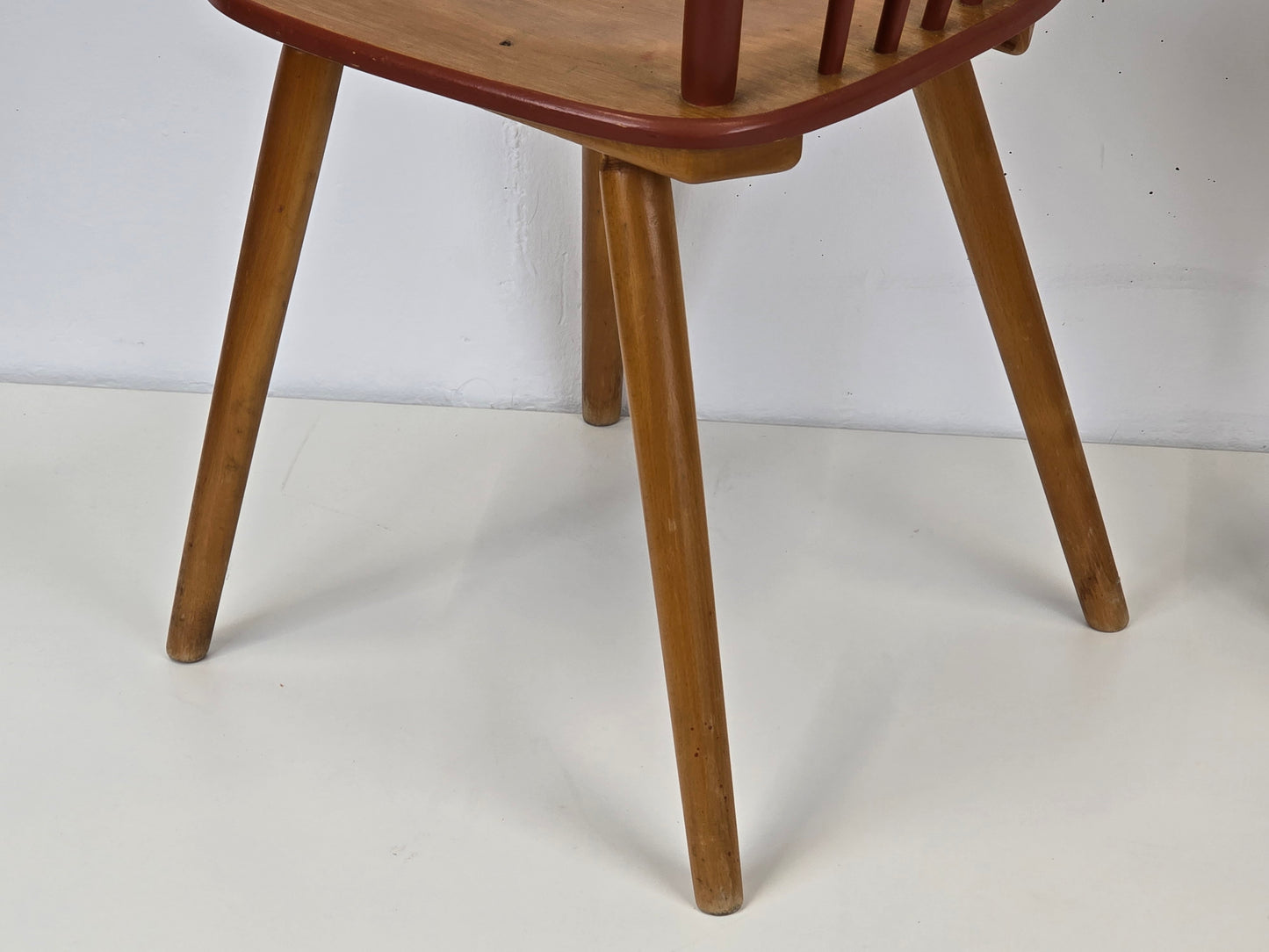 HILLER VINTAGE STÜHLE stuhl esstisch küche esszimmer holz 1960er