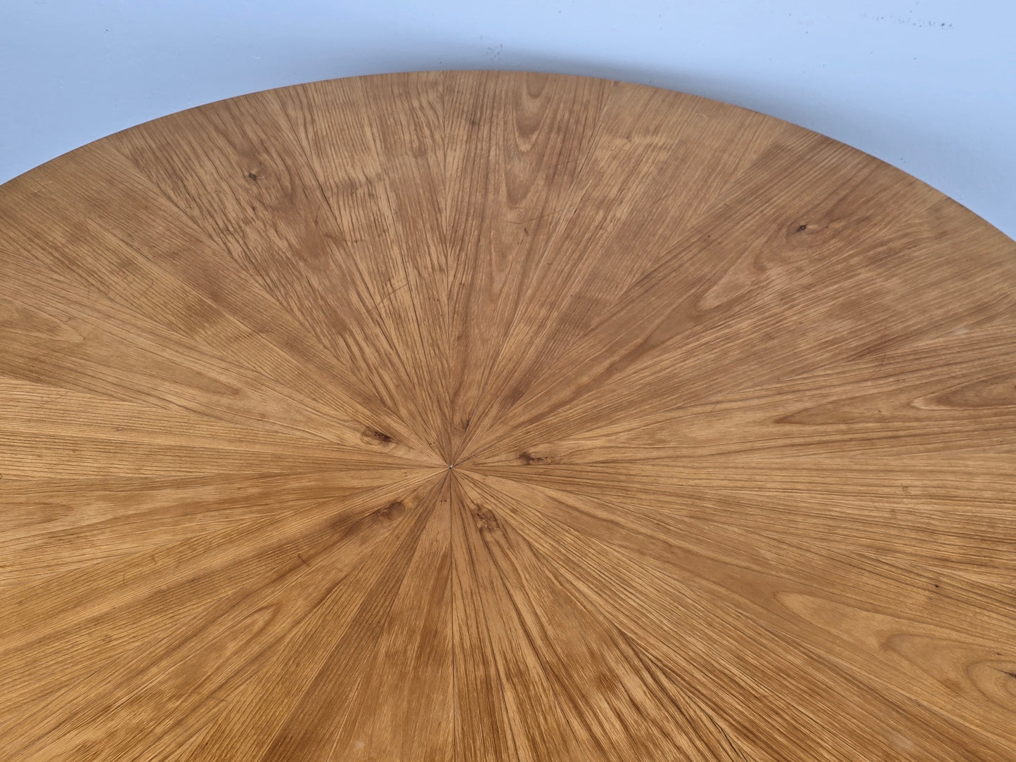 VINTAGE ESSTISCH RUND holz küche tisch esszimmer antik biedermeier