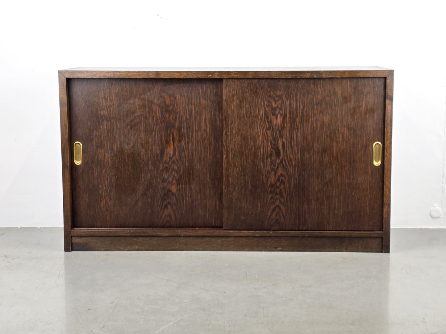 VINTAGE SIDEBOARD holz kommode schiebetüren tv board mid century