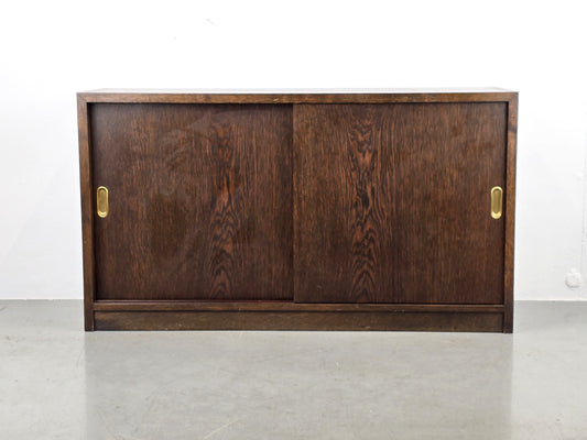 VINTAGE SIDEBOARD holz kommode schiebetüren tv board mid century