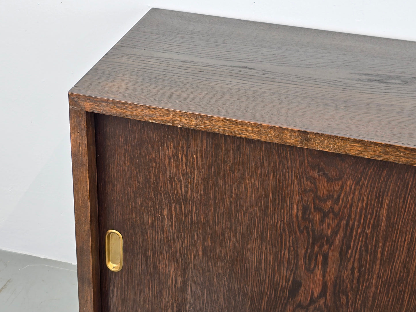 VINTAGE SIDEBOARD holz kommode schiebetüren tv board mid century