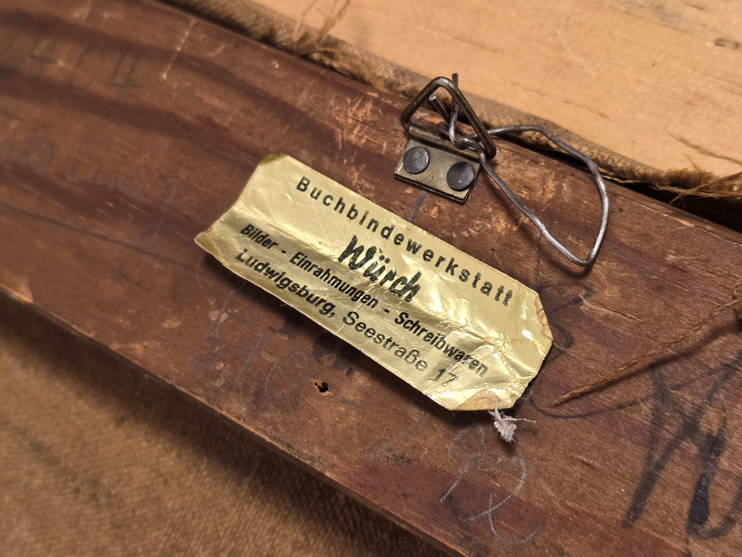 VINTAGE ÖLGEMÄLDE E.A: SCHMIDT bild gemälde kunst rahmen gold impressionismus