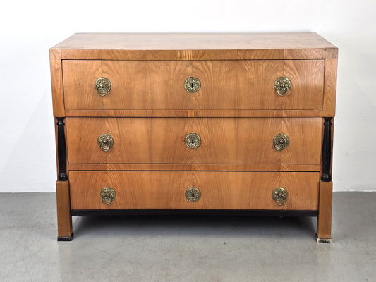 BIEDERMEIER SCHUBLADEN KOMMODE holz vintage antik schlafzimmer kleider