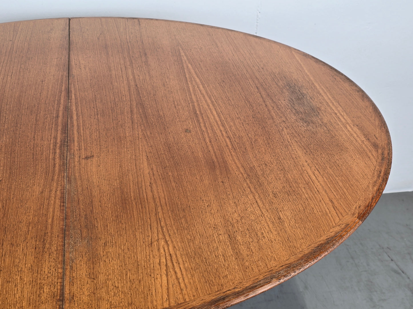 DYRLUND TEAK ESSTISCH tisch rund holz dänish vintage esszimmer küche