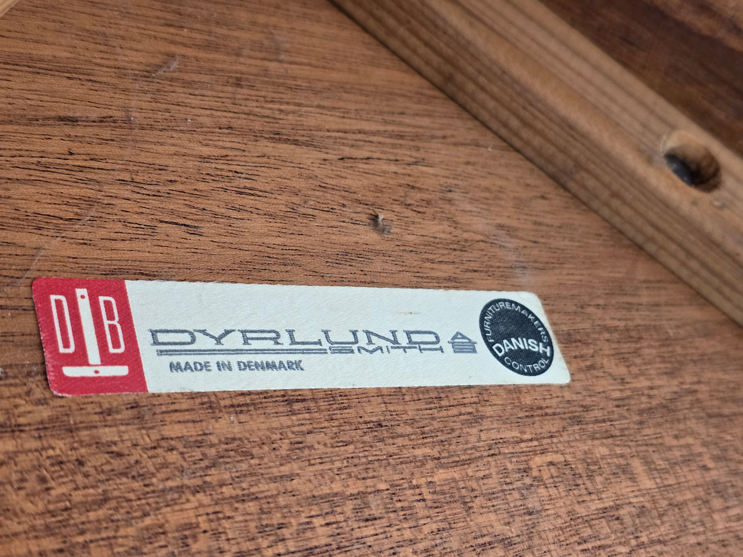 DYRLUND TEAK ESSTISCH tisch rund holz dänish vintage esszimmer küche