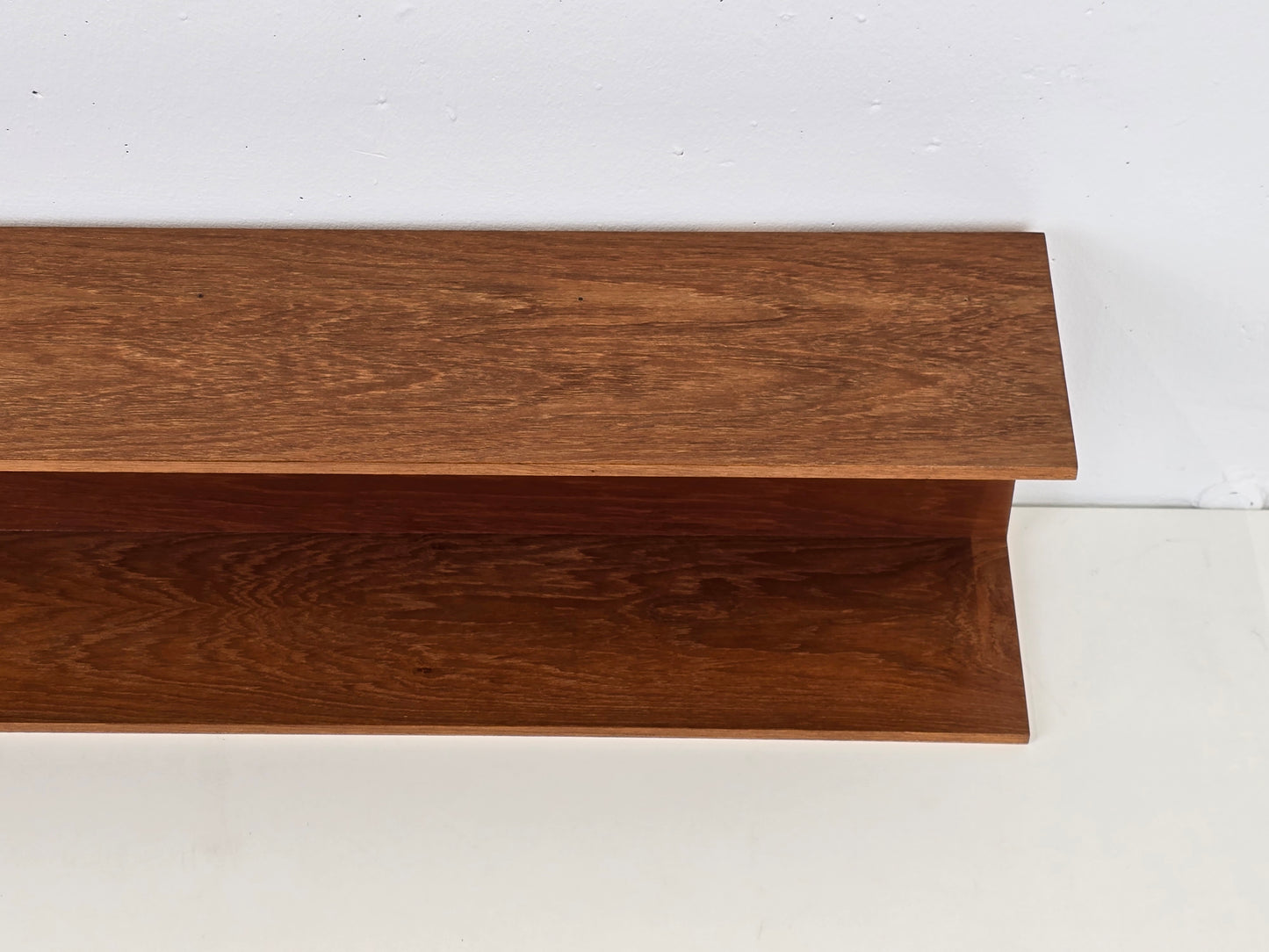 VINTAGE WANDREGAL regal holz nussbaum mid century bücher string