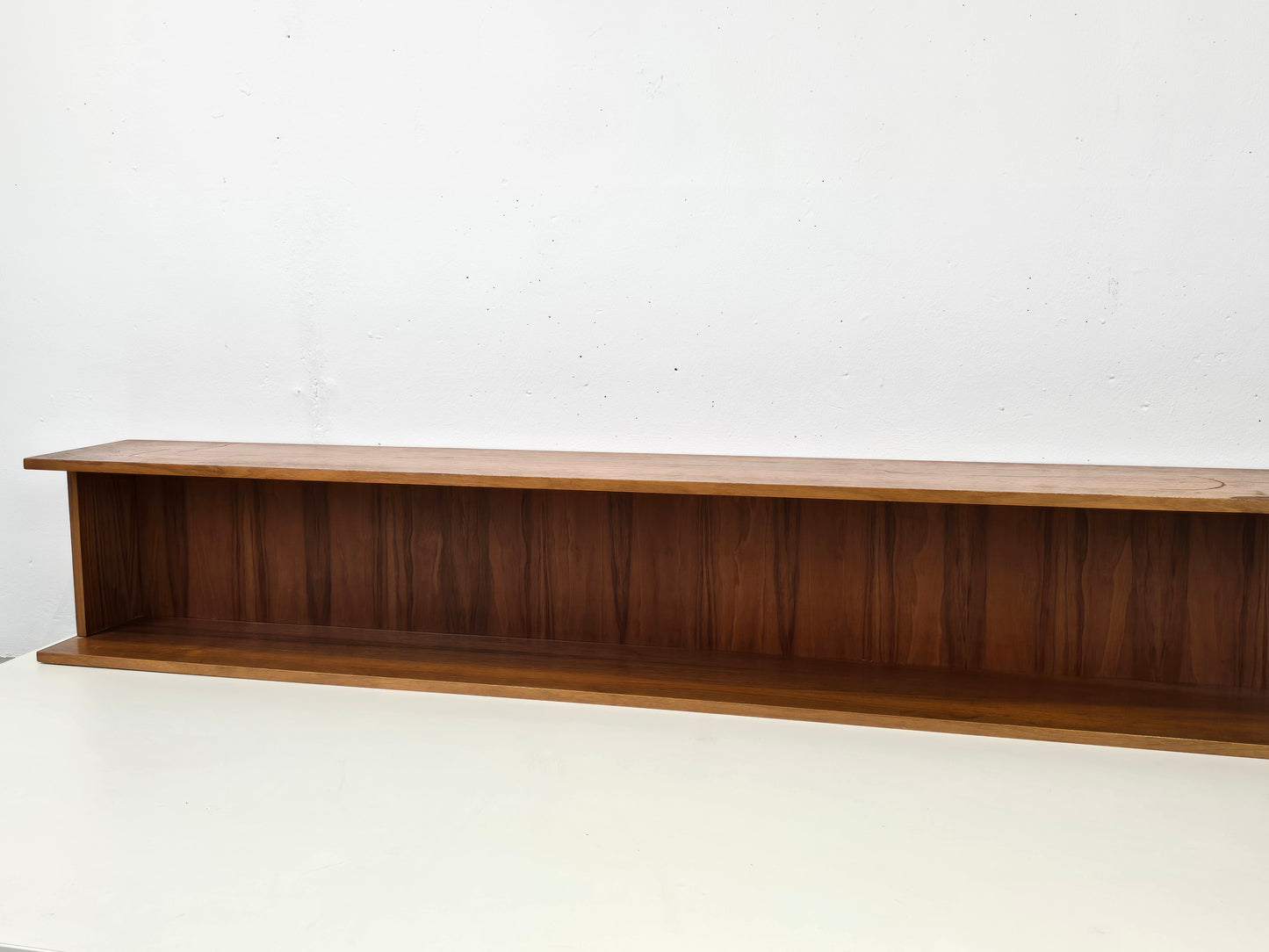 VINTAGE WANDREGAL regal holz nussbaum mid century bücher string