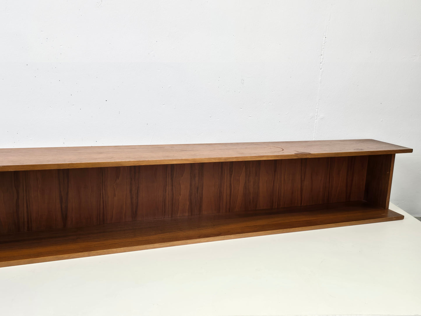 VINTAGE WANDREGAL regal holz nussbaum mid century bücher string