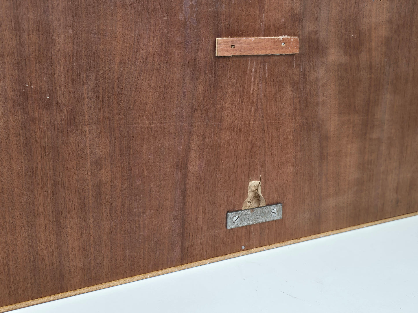 VINTAGE WANDREGAL regal holz nussbaum mid century bücher string