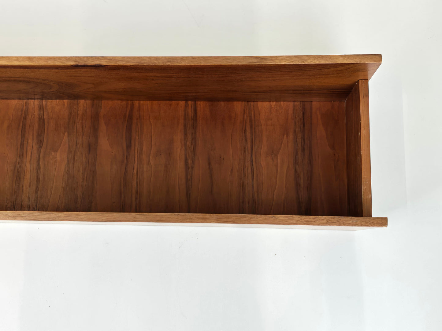 VINTAGE WANDREGAL regal holz nussbaum mid century bücher string