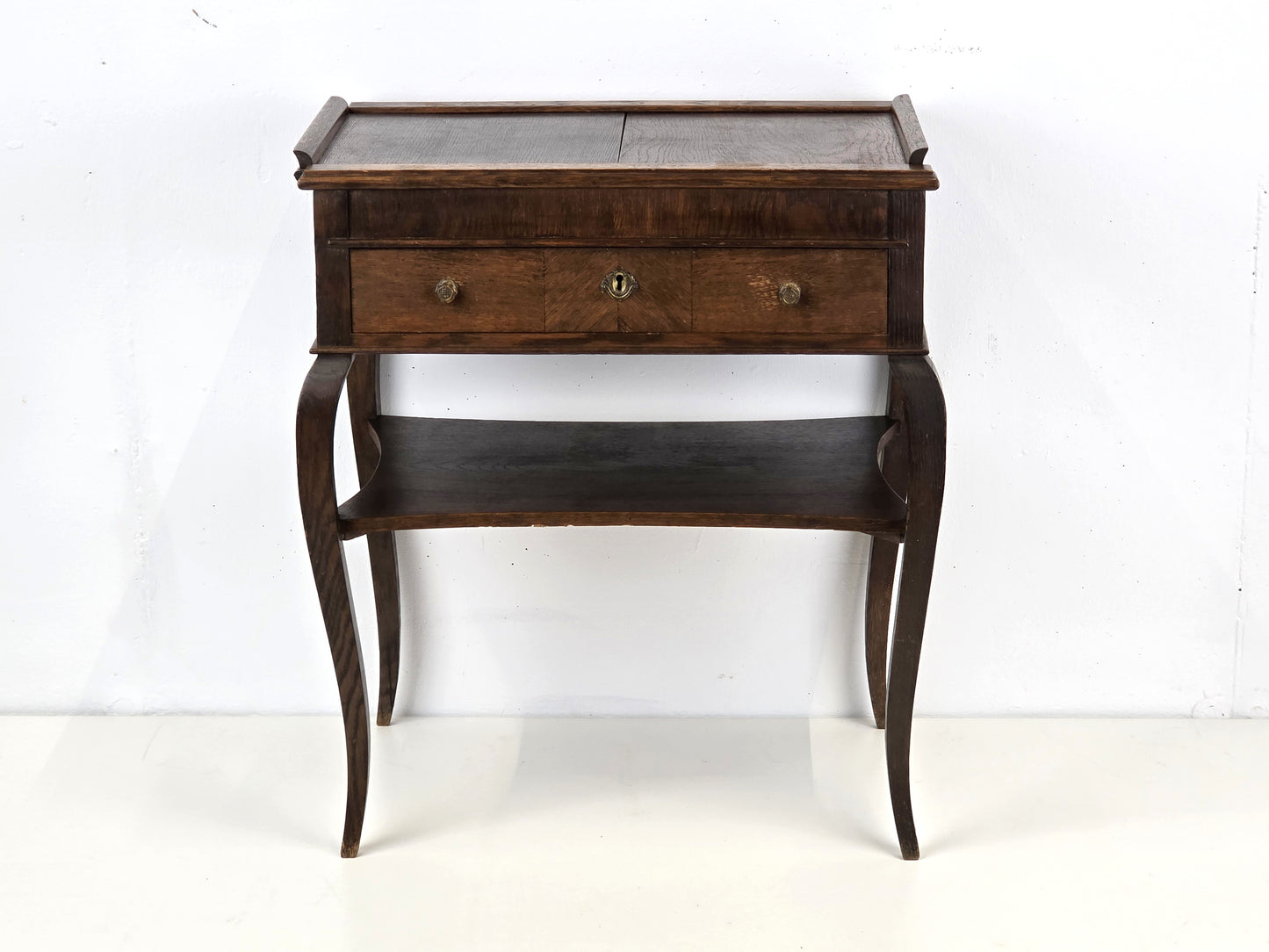 ANTIK KOMMODE holz ablage vintage tisch nachttisch flur eiche