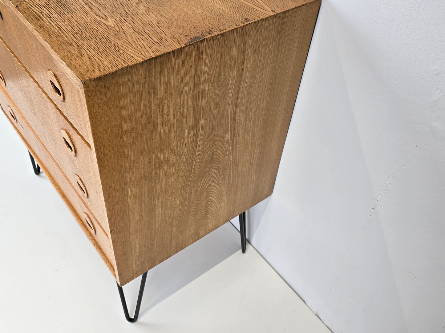 MUSTERRING KOMMODE schubladen sideboard holz vintage rüster mid century