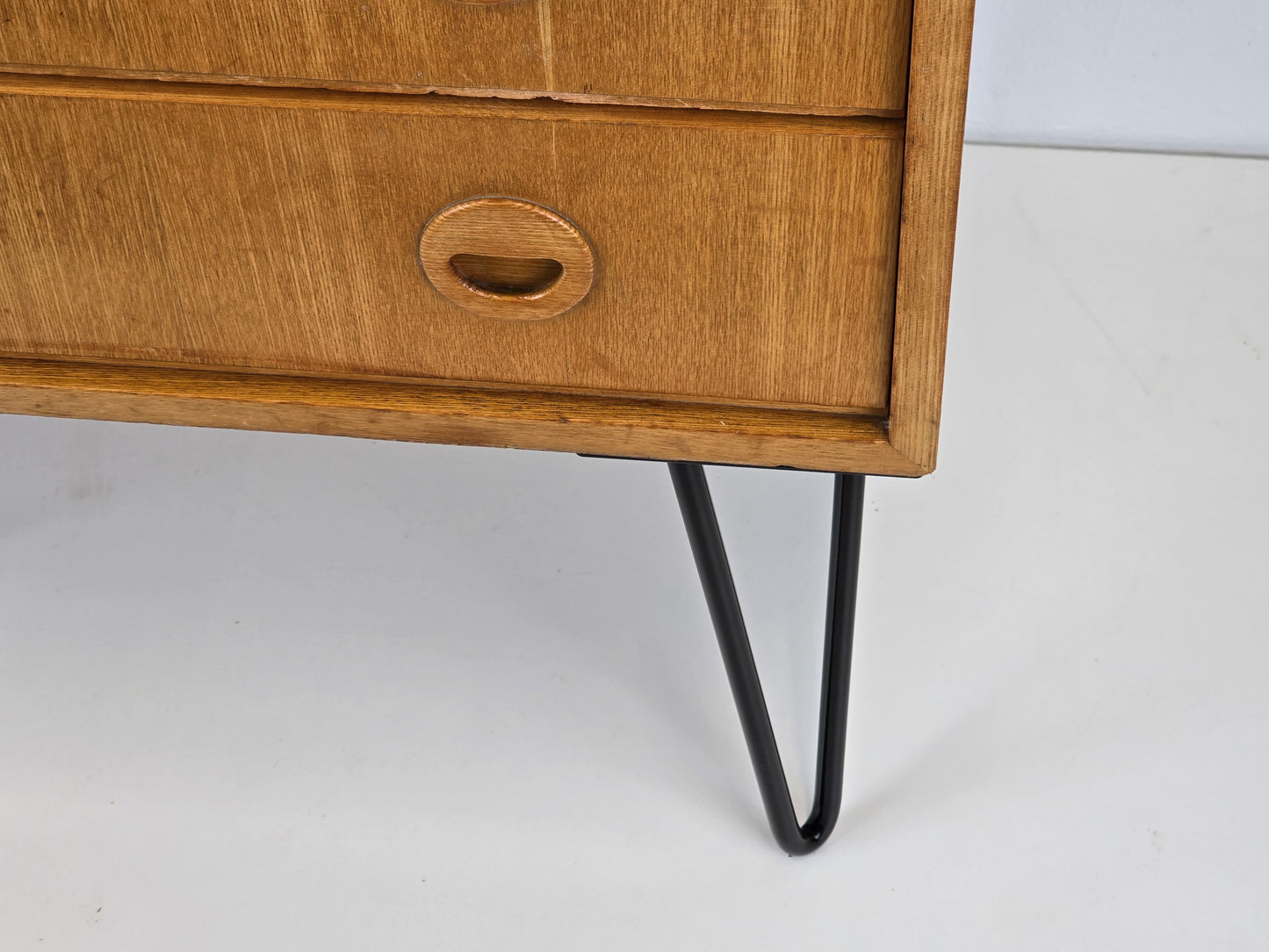 MUSTERRING KOMMODE schubladen sideboard holz vintage rüster mid century