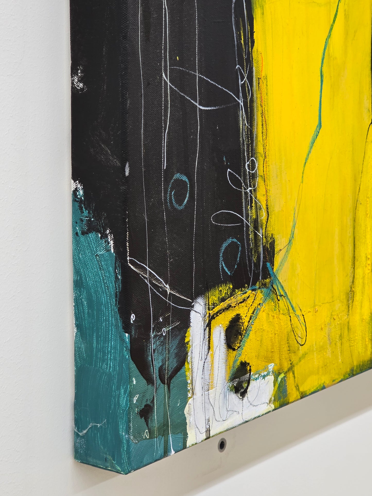 MARION FREYTAG GEMÄLDE kunst bild acryl 100x100 handsigniert