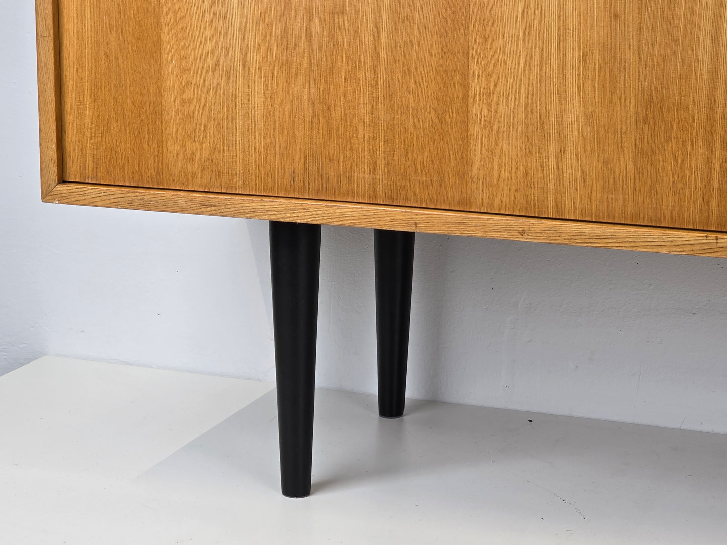 MUSTERRING SIDEBOARD vintage kommode tv board low holz rüster mid century vitrine