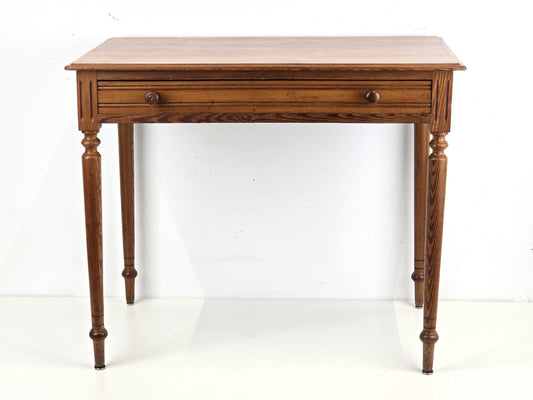 VINTAGE TISCH holz esstisch küche schreibtisch antik schublade weichholz